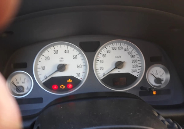 Opel Astra cena 9300 przebieg: 189210, rok produkcji 2005 z Sieniawa małe 29